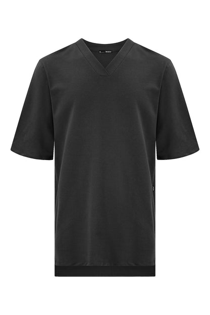 Essential Oversized Plain V-Neck T-Shirt