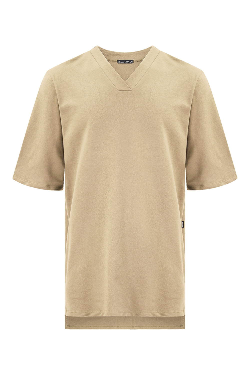 Essential Oversized Plain V-Neck T-Shirt