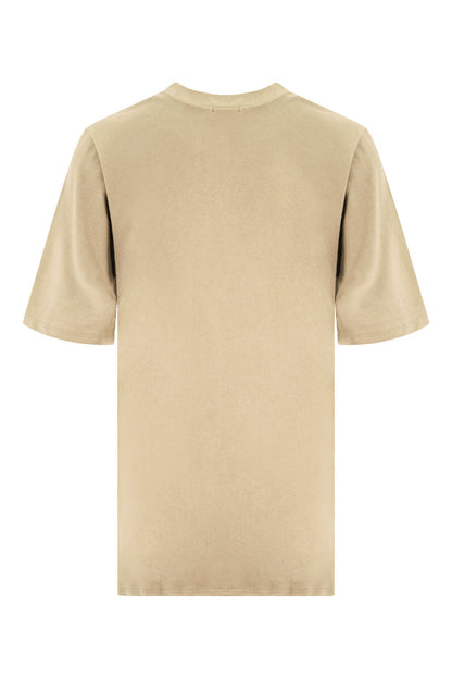 Essential Oversized Plain V-Neck T-Shirt