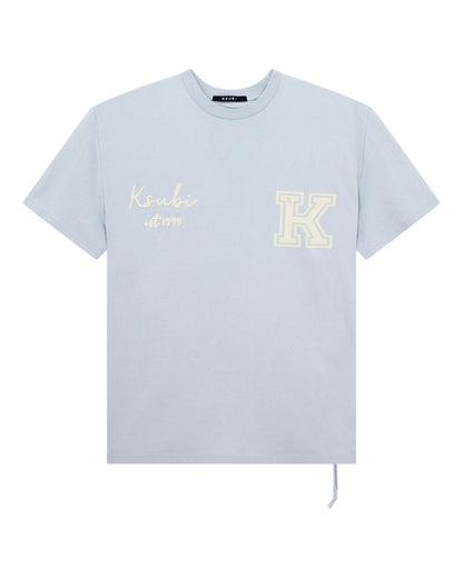 SALUD BIGGIE SS TEE BLUE MIST