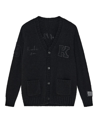 SALUD CARDIGAN JET BLACK
