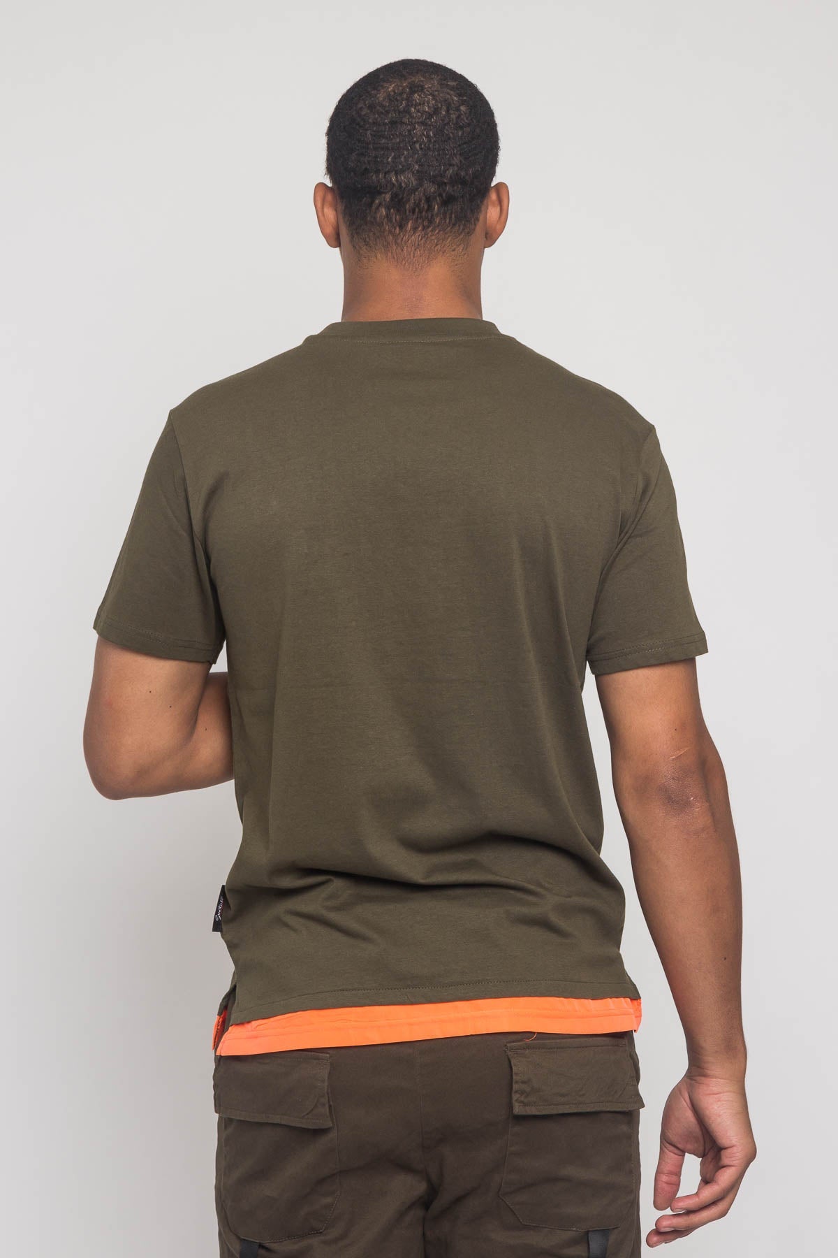 3D Buckled Pocket T-Shirt