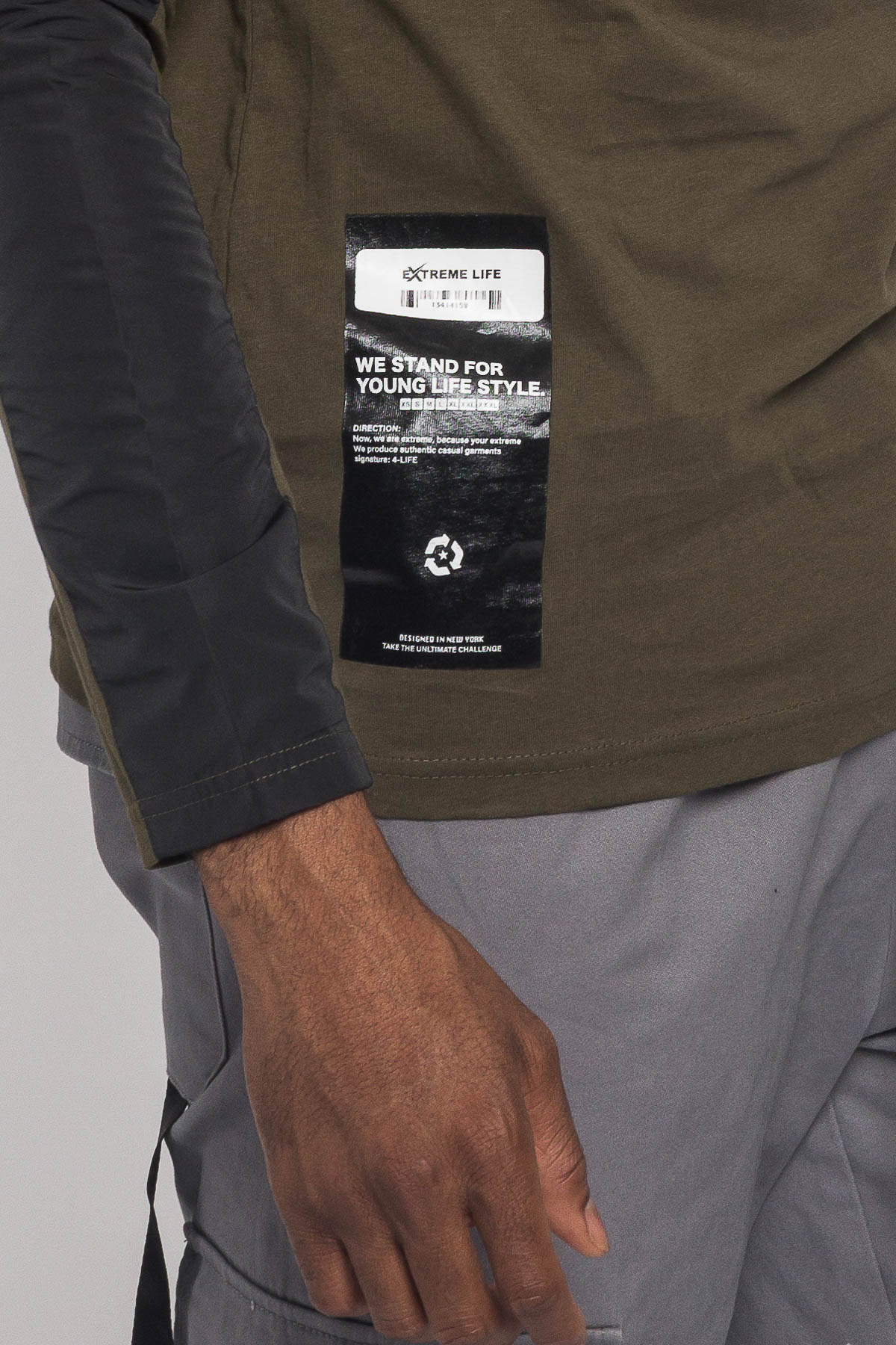 Army Buckle Long Sleeve T-Shirt