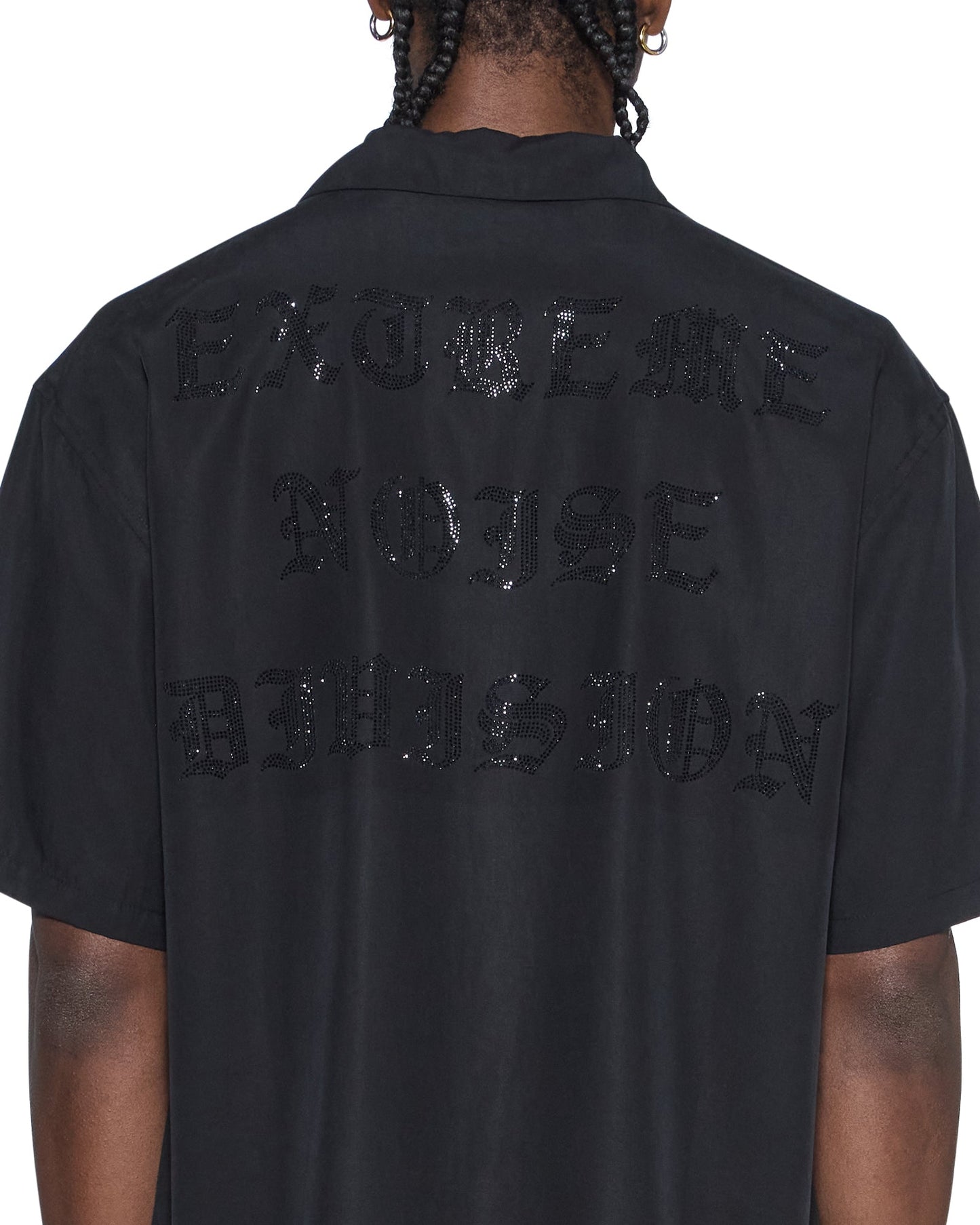 END DINER SS SHIRT SATIN BLACK