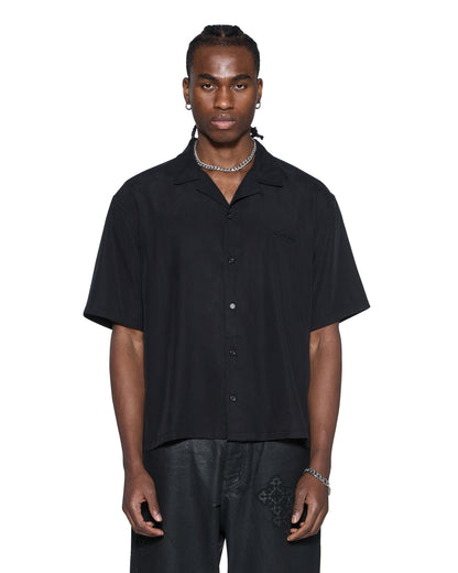 END DINER SS SHIRT SATIN BLACK