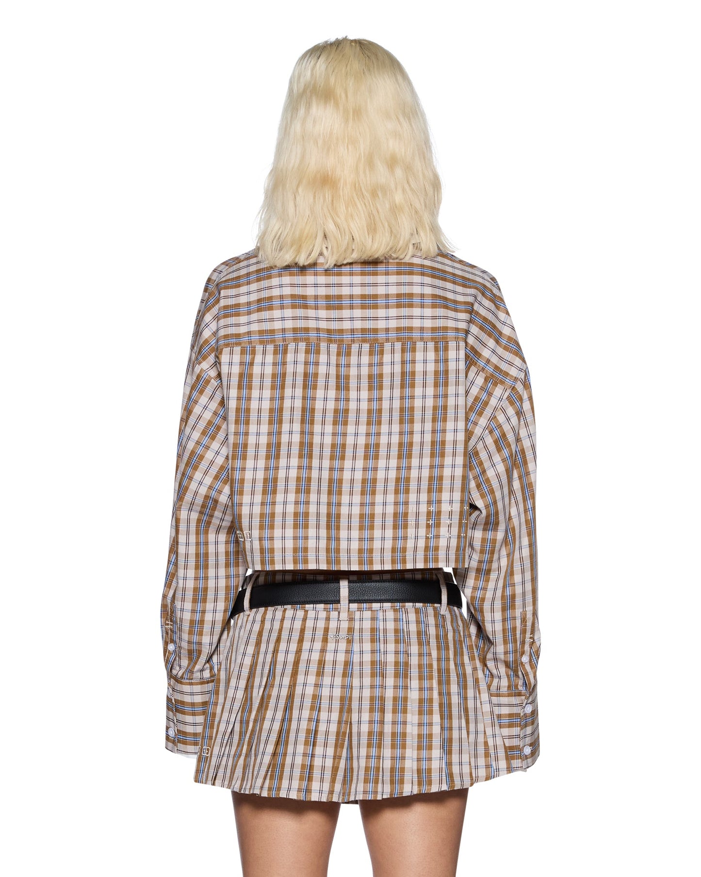 BALTER SHIRT TAN PLAID
