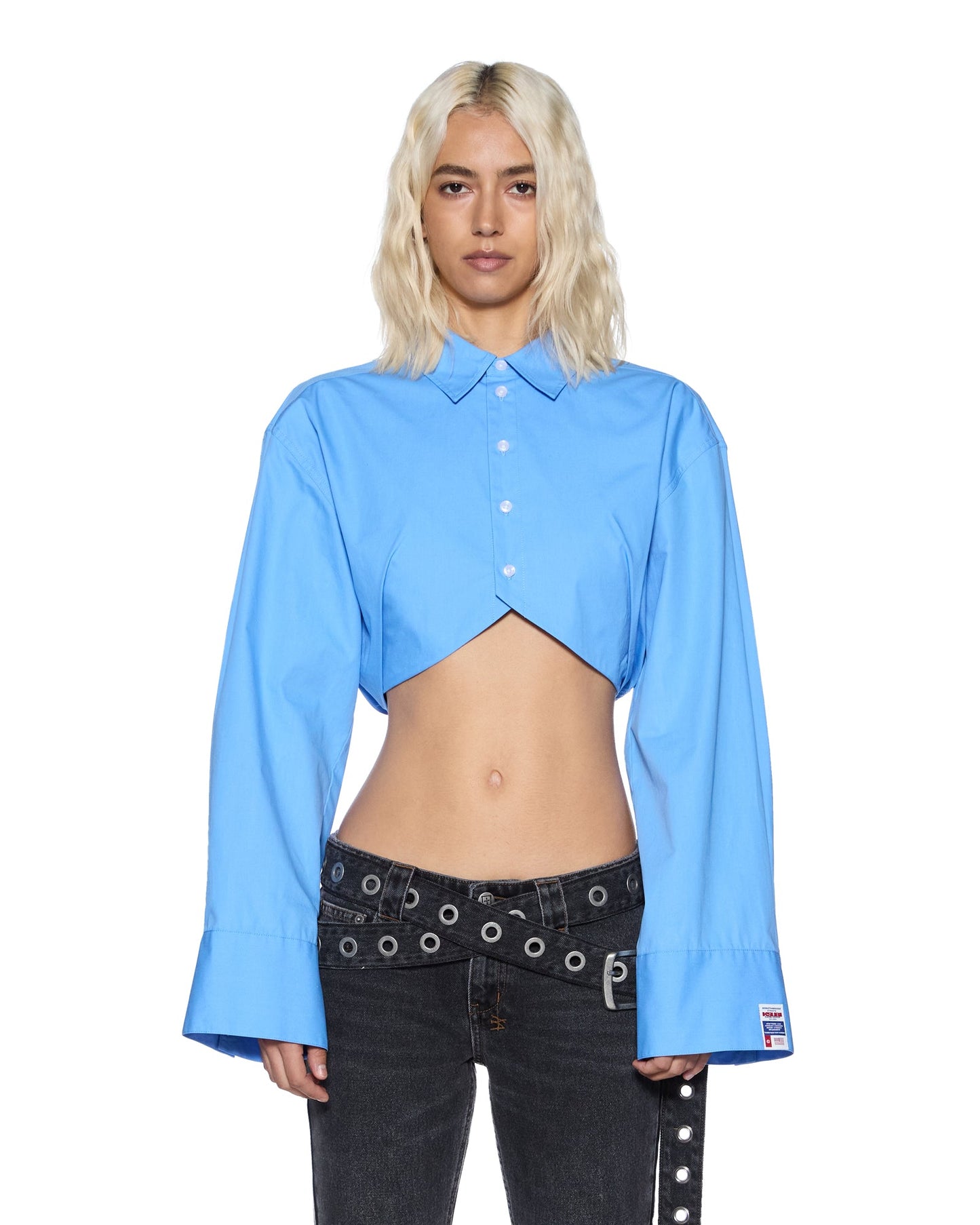 BARKER LS SHIRT AZURE