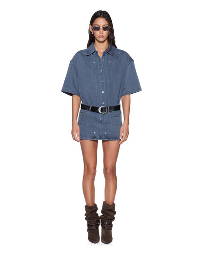 MICRO MINI SKIRT EXPOSED MIRAGE