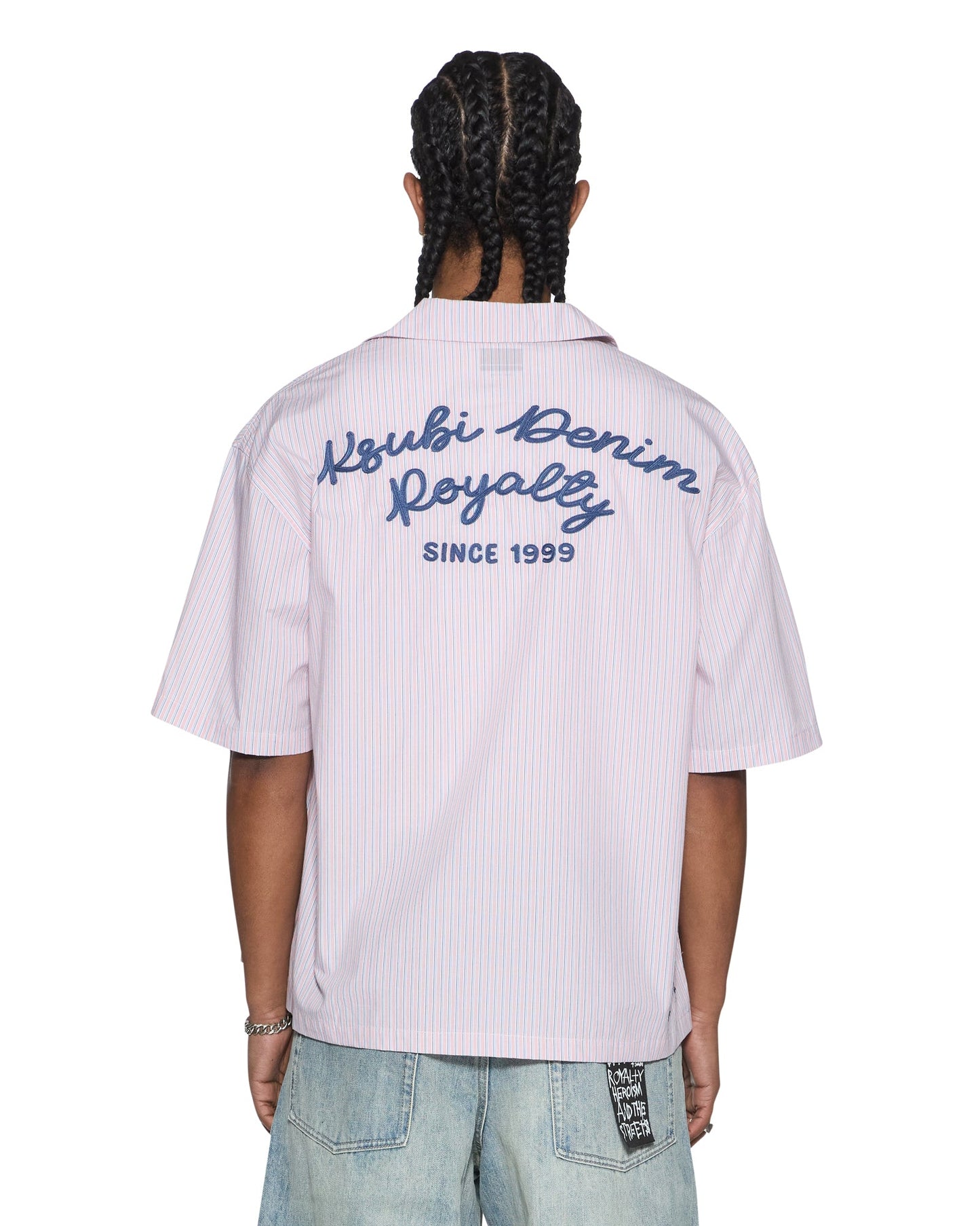 EFFECT DINER SS SHIRT QUARTZ STRIPE