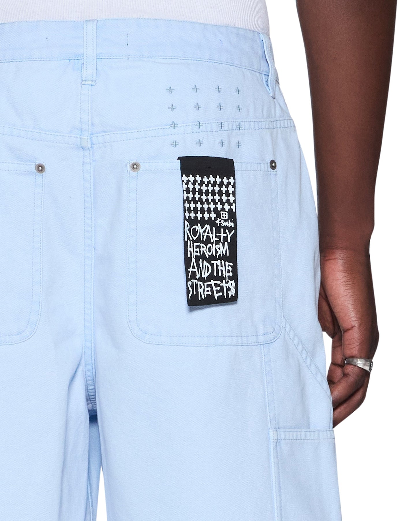 DRILL MAXX OPERATOR SHORT SKY BLUE
