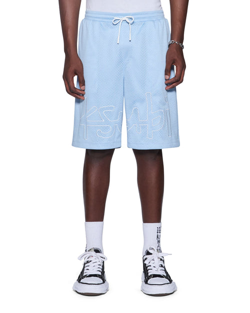 1999 MESH ROLL SHORT SKY BLUE
