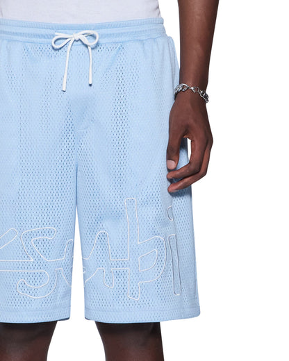 1999 MESH ROLL SHORT SKY BLUE