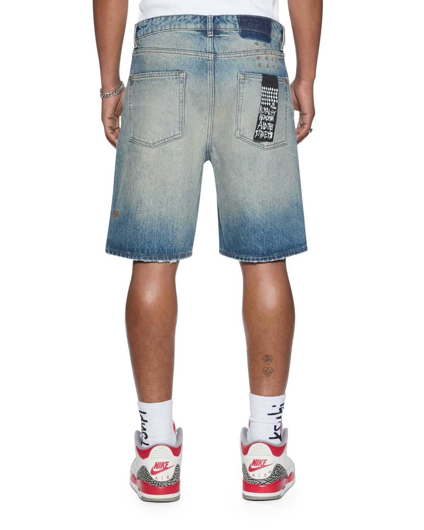 ANTI K SHORT PORTLAND BLUE