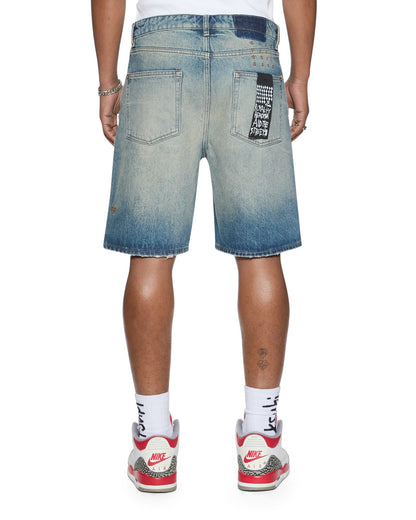 ANTI K SHORT PORTLAND BLUE