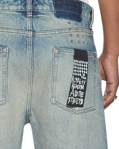 ANTI K SHORT PORTLAND BLUE