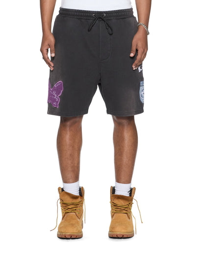 GENESIS TRAK SHORT CHARCOAL FADE