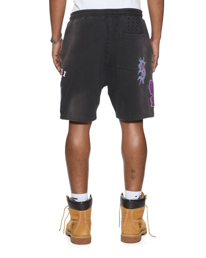 GENESIS TRAK SHORT CHARCOAL FADE