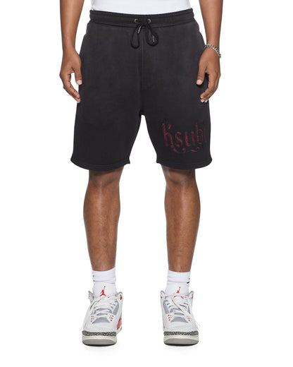 PAISE TRAK SHORT BLACK FADE