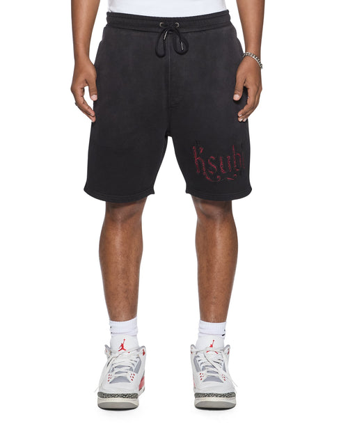 PAISE TRAK SHORT BLACK FADE