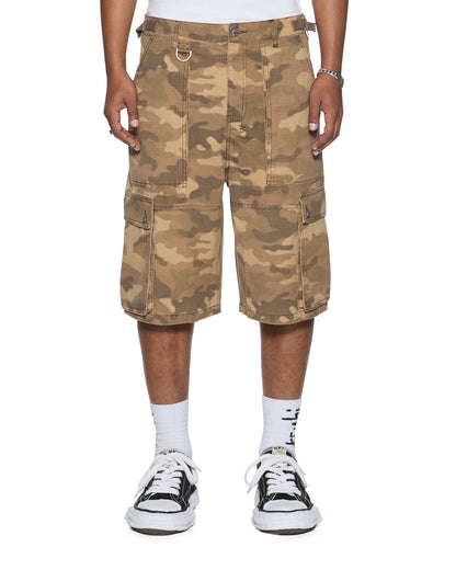 TROOP CARGO SHORT SAND CAMO