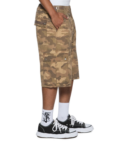 TROOP CARGO SHORT SAND CAMO
