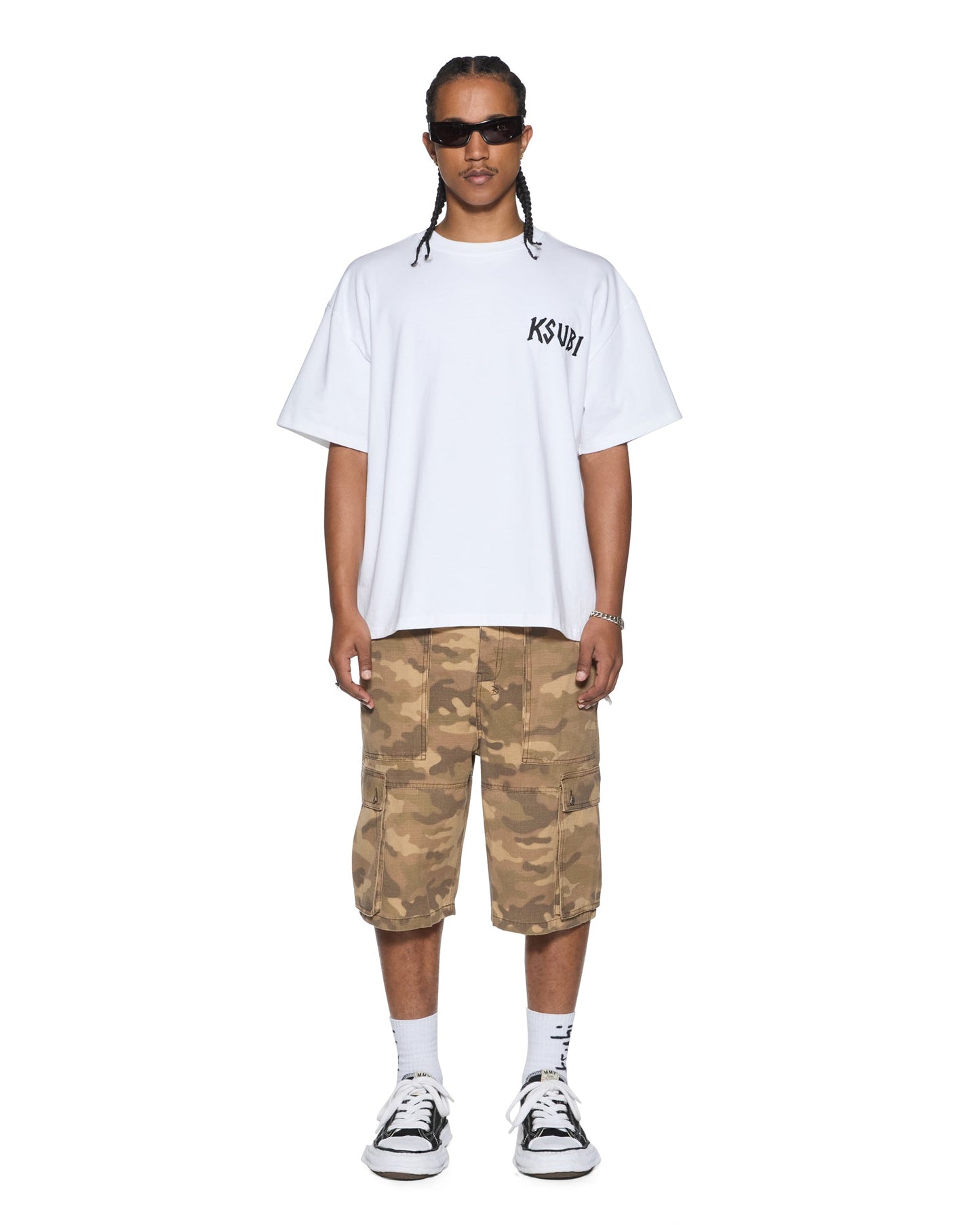 TROOP CARGO SHORT SAND CAMO