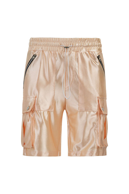 Men's Essential Satin Cargo Shorts