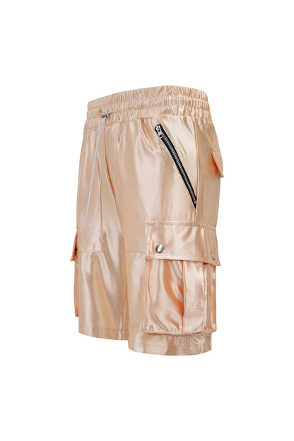 Men's Essential Satin Cargo Shorts