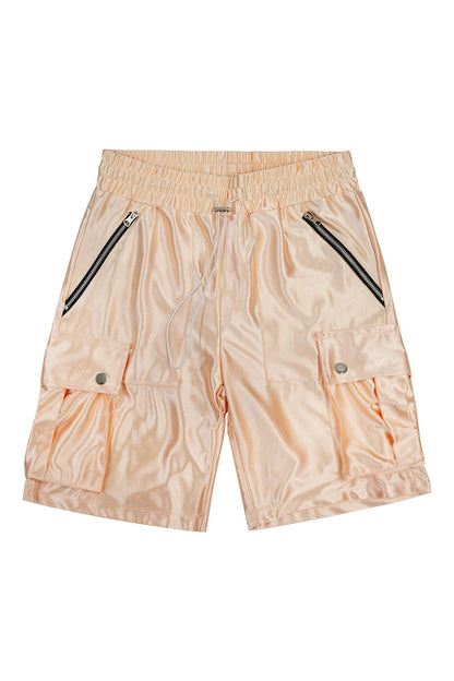 Men's Essential Satin Cargo Shorts