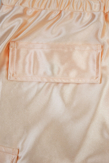 Men's Essential Satin Cargo Shorts