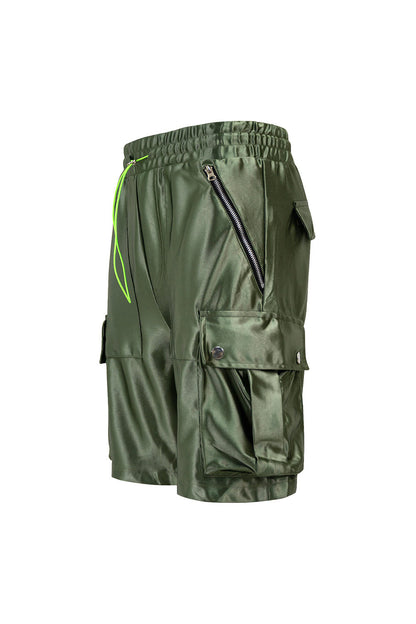 Men's Essential Satin Cargo Shorts