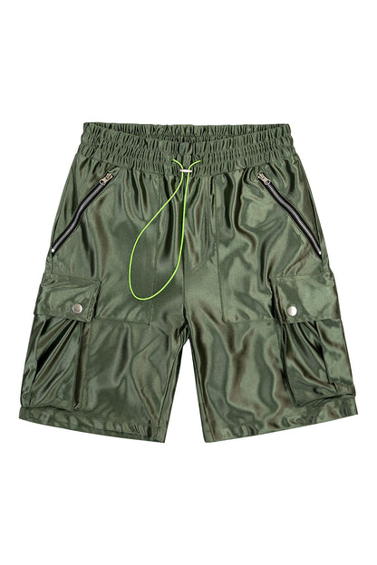 Men's Essential Satin Cargo Shorts