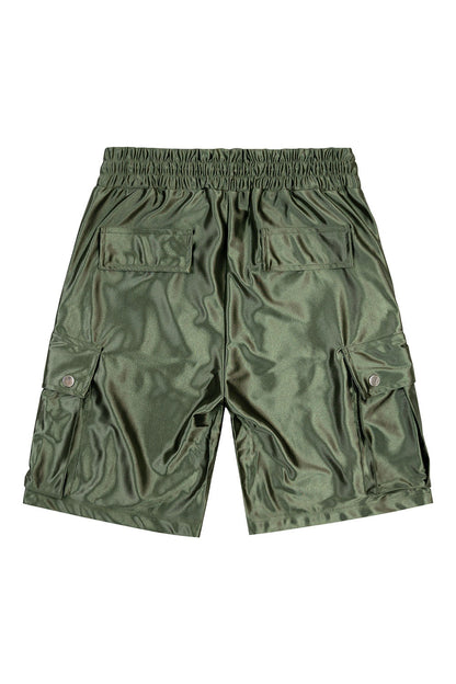 Men's Essential Satin Cargo Shorts