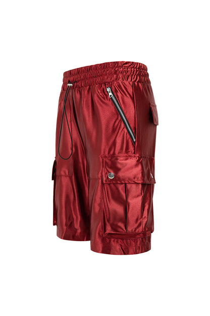 Men's Essential Satin Cargo Shorts