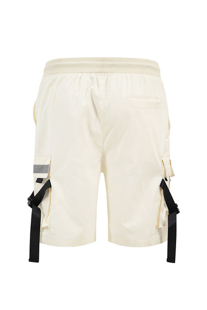 Men's Utility Tactical Reflective Tape Cargo Shorts