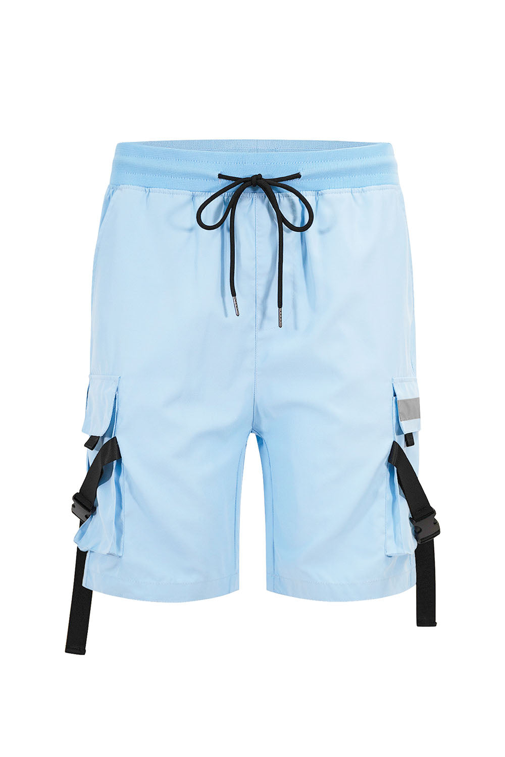 Men's Utility Tactical Reflective Tape Cargo Shorts