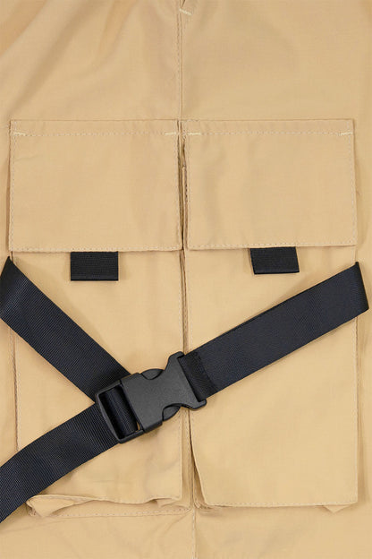 Men's Utility Tactical Reflective Tape Cargo Shorts