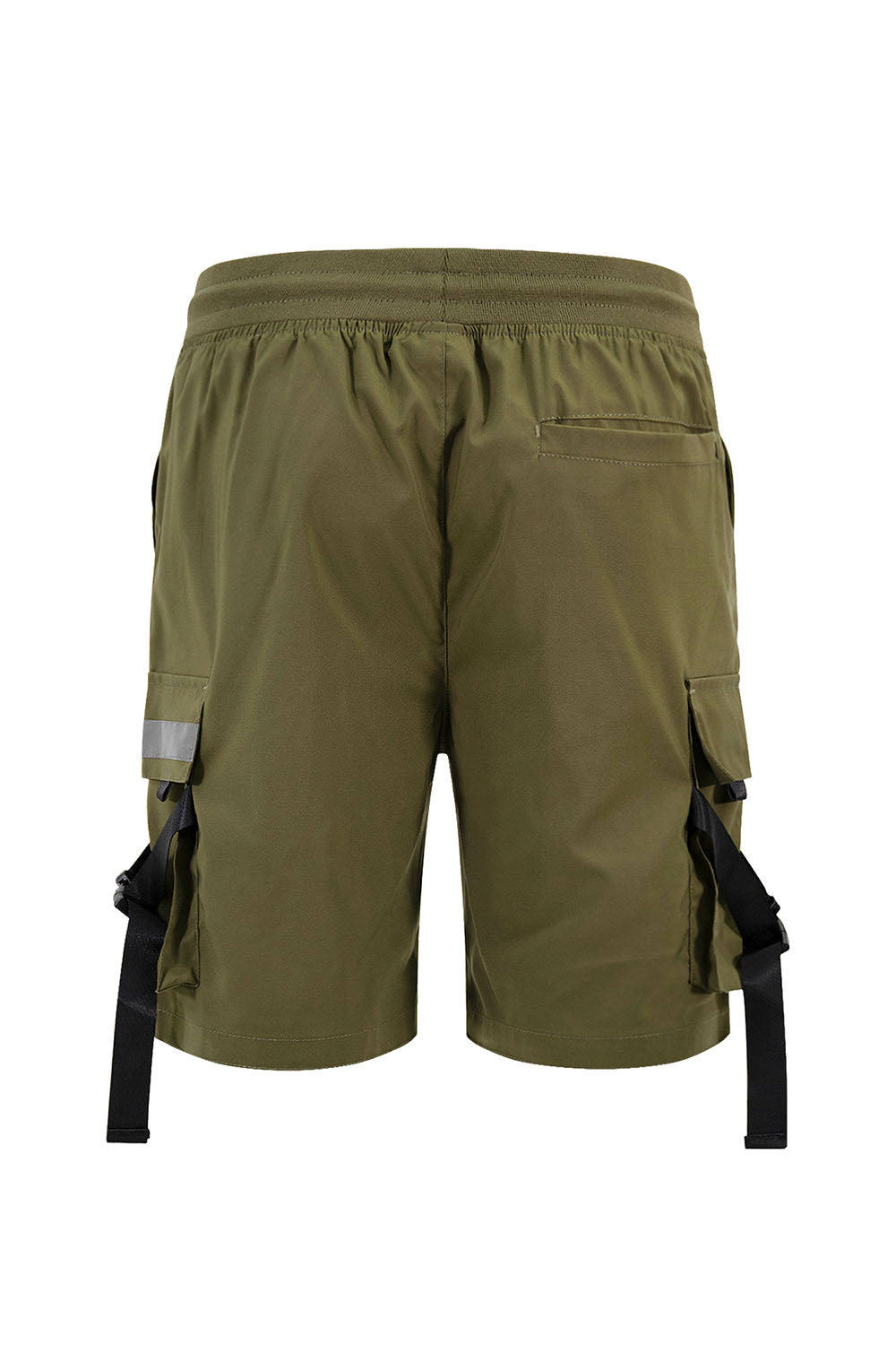 Men's Utility Tactical Reflective Tape Cargo Shorts