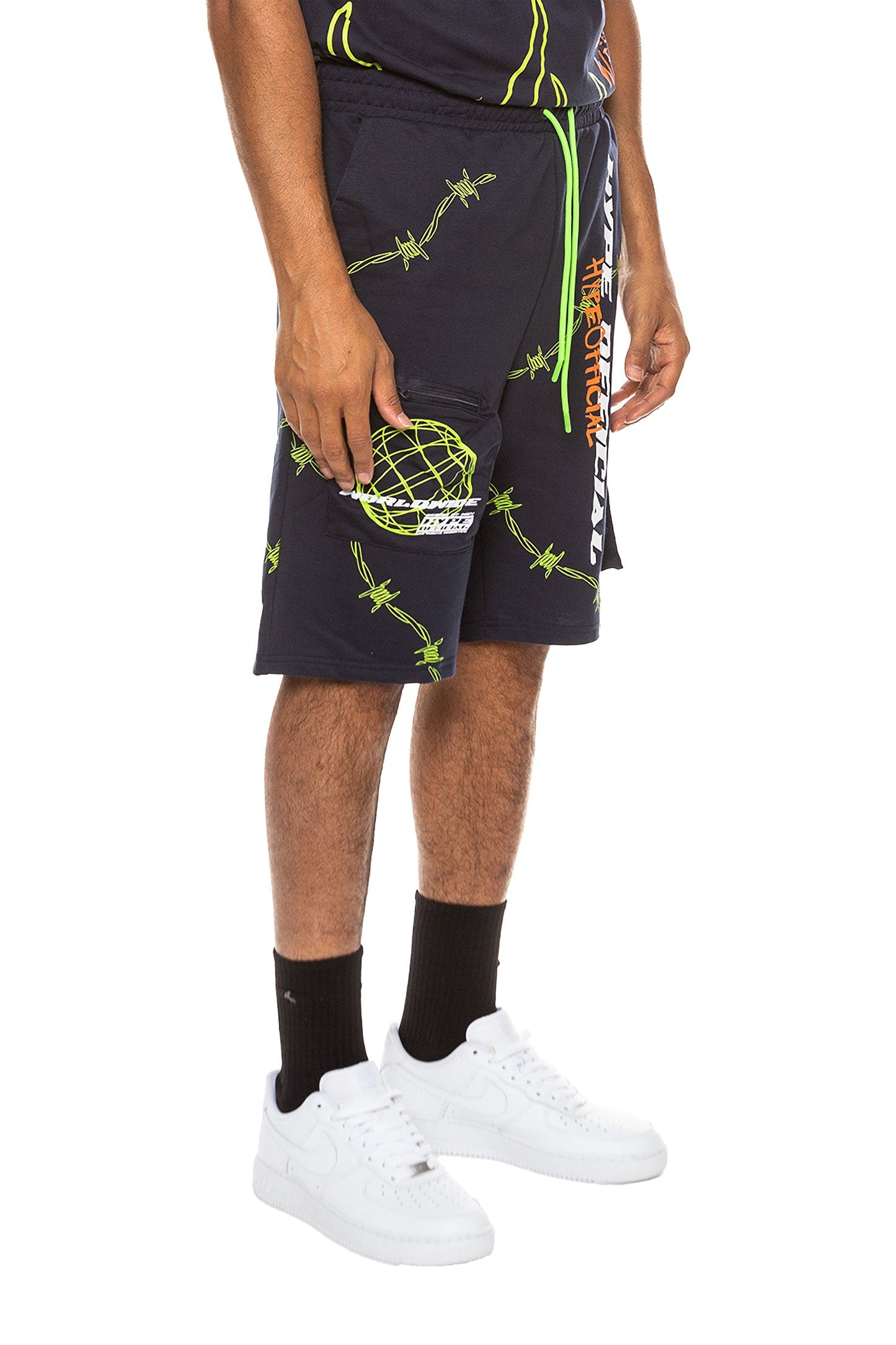 Men's Hype Official Graphic Cargo Shorts