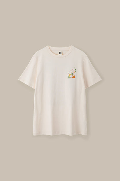 L.E Denver - Cotton T-Shirt in Graphics and Grain Artist & Yak
