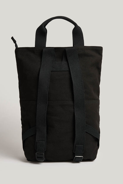 Dylan - Canvas Backpack in Black