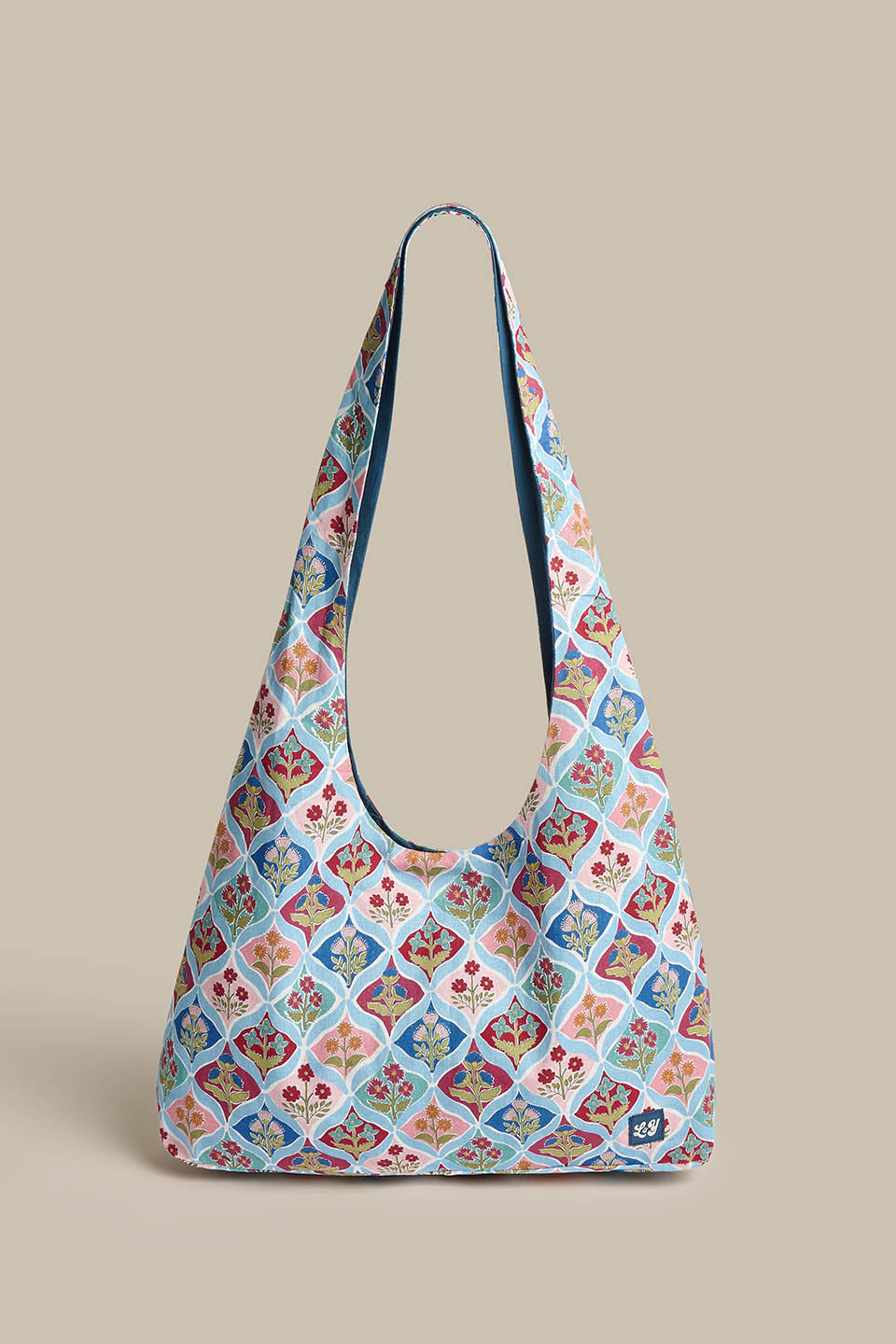 Elas - Tote Bag in Walled Blooms Print