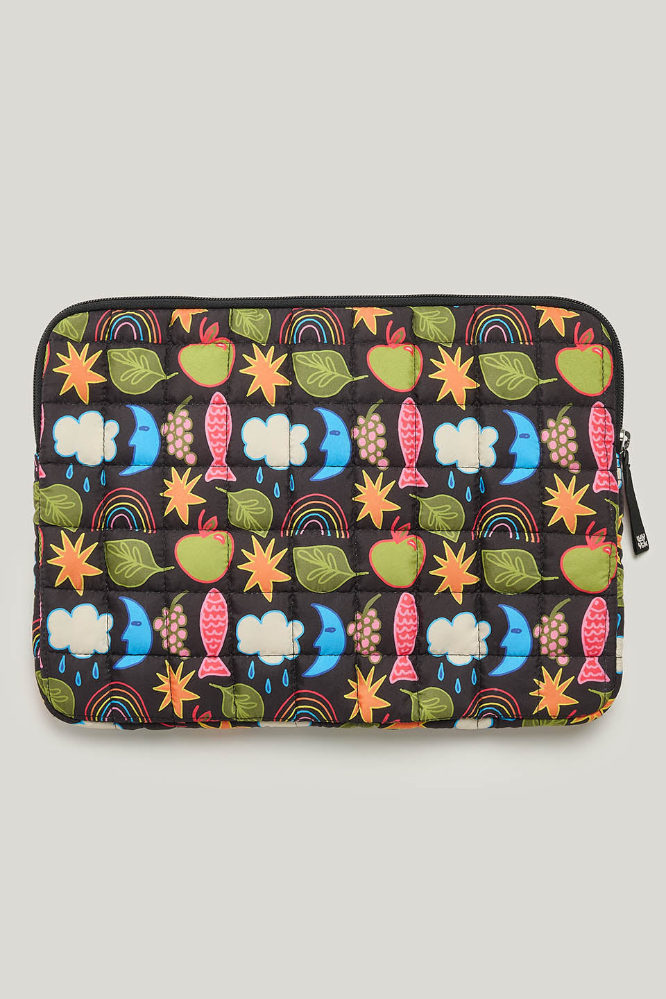Emelien - 13" Laptop Case in Naive Shapes Print