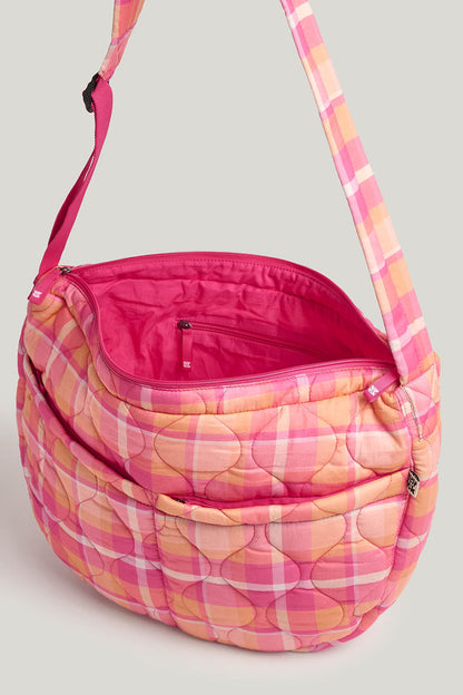 Laval - Cotton Weekend Bag in Madras Check