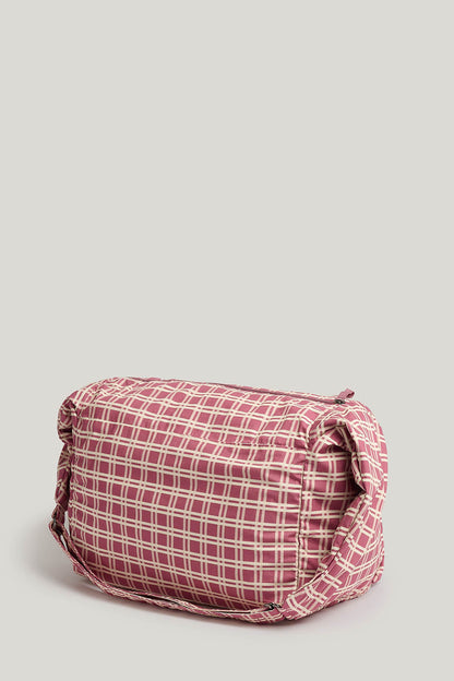 Liza - Crossbody Bag in Rose Deco Check
