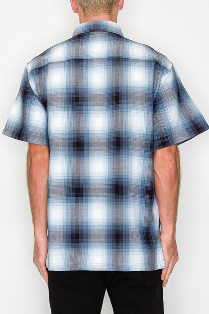 Plaid Short Sleeve Shirt