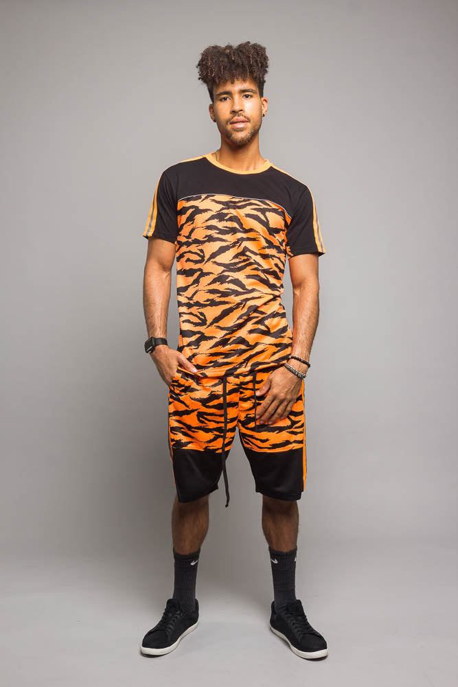 Reflective Tiger Striped Set