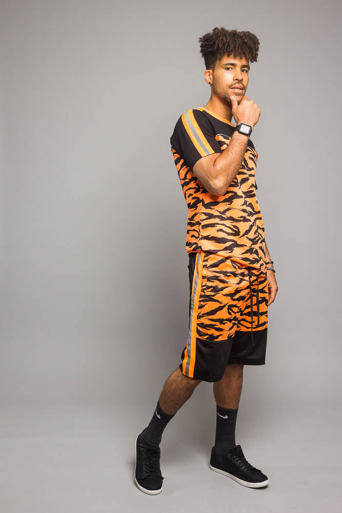 Reflective Tiger Striped Set