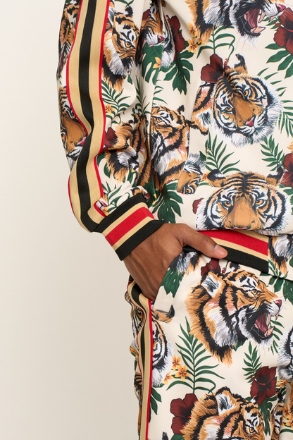 G Striped Tiger Track Suit Set