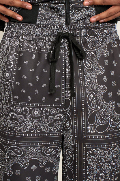 Accented Bandana Track Suit
